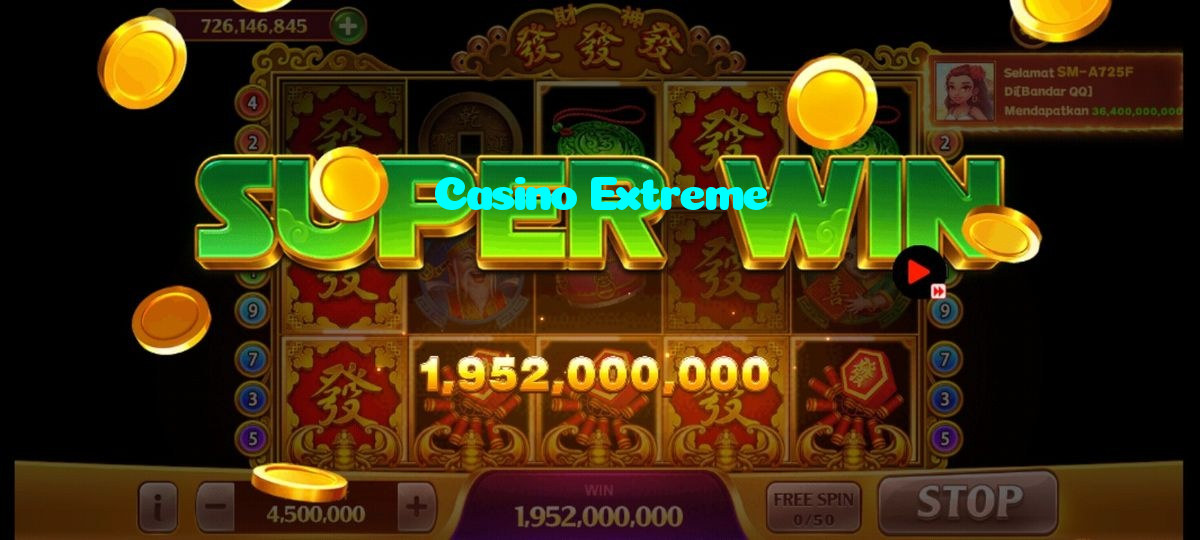 available types of Casino Extreme bet including pre-match live express and system bets